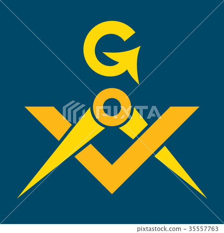 Masonic Square and Compasses (Secret Emblem) Masonic Square and Compasses (Secret Emblem) 35557763