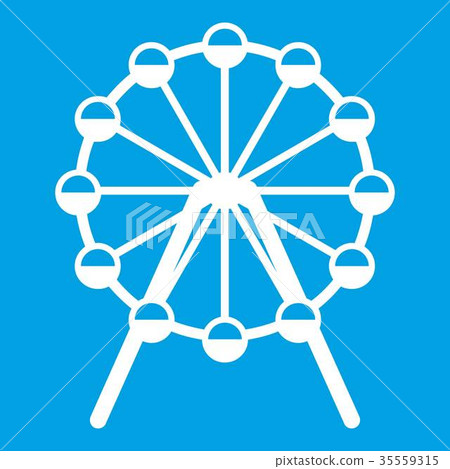 Singapore Flyer, tallest wheel in the world icon Singapore Flyer, tallest wheel in the world icon 35559315
