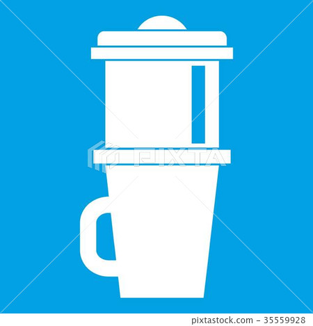 Mug for coffee icon white 35559928