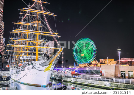 Night view of the Japan Circle [Yokohama] 35561514