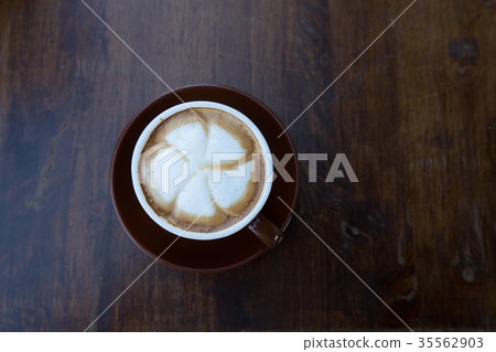 Black coffee in a glass 35562903