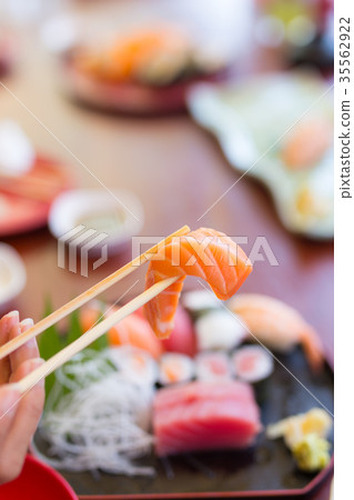 Japanese Cuisine - Sushi Set Japanese Cuisine - Sushi Set 35562922