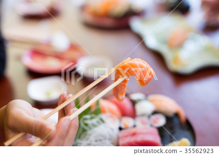 Japanese Cuisine - Sushi Set Japanese Cuisine - Sushi Set 35562923