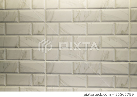 White marble tile in modern kitchen White marble tile in modern kitchen 35565799