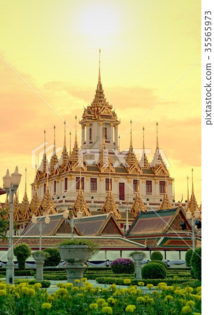 Loha Prasat , The metallic castle in Bangkok Loha Prasat , The metallic castle in Bangkok 35565973