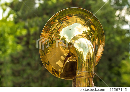 tuba on a city firmly 35567145