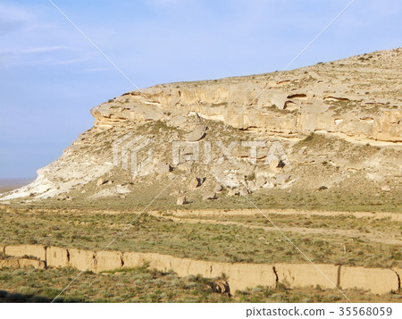 Steppe mountains. 35568059