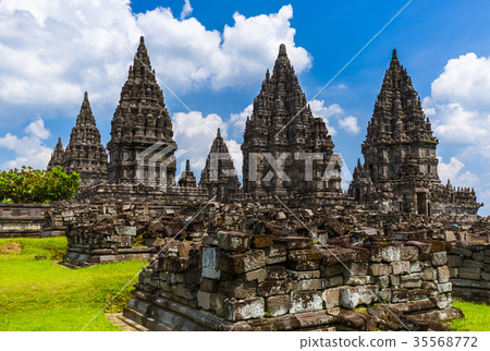 Prambanan temple on Java island - Indonesia 35568772