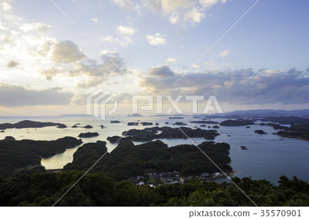 Beautiful Nagasaki's Kujukushima Island 35570901