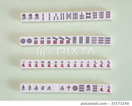 Mah-jong tiles 35573249