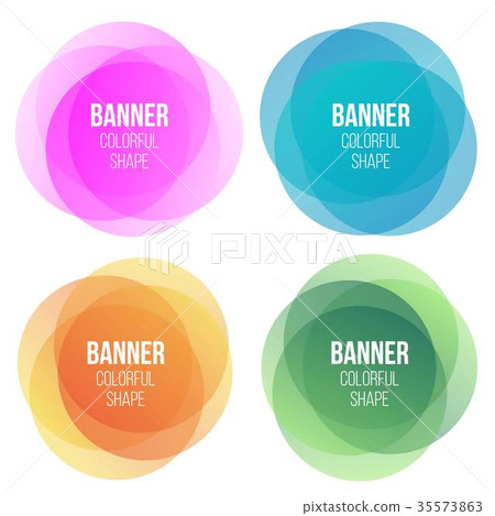 Creative vector illustration of colorful round Creative vector illustration of colorful round 35573863