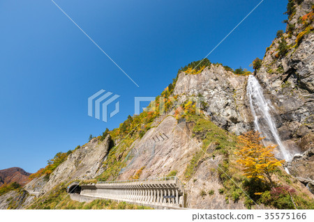 Falls of Fukui in autumn 35575166