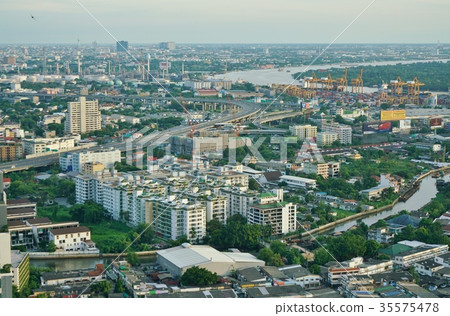 曼谷，泰國首都（曼谷，泰國景觀）的景觀 35575478
