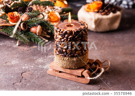 Christmas aromatic candle Christmas aromatic candle 35578946
