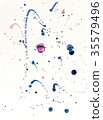 Abstract illustration in violet tones 35579496
