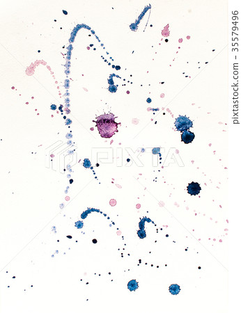 Abstract illustration in violet tones 35579496