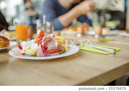 早餐,西式早餐,朝食、西洋式朝食、Breakfast, western breakfast, 早餐,西式早餐,朝食、西洋式朝食、Breakfast, western breakfast, 35579878
