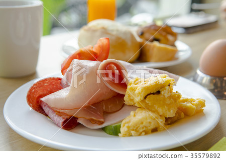 早餐，西式早餐，朝食、西洋式朝食、Breakfast, western breakfast, 35579892