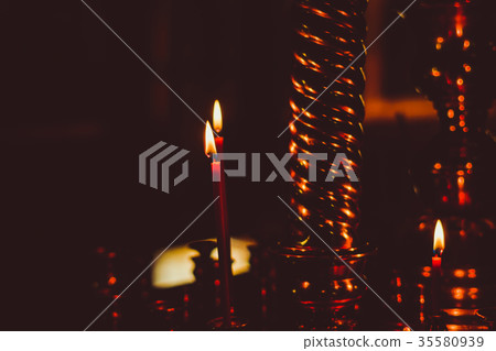 candles in the Church 35580939