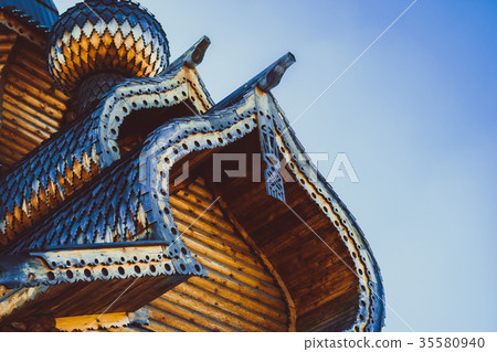wooden Church in Russia 35580940