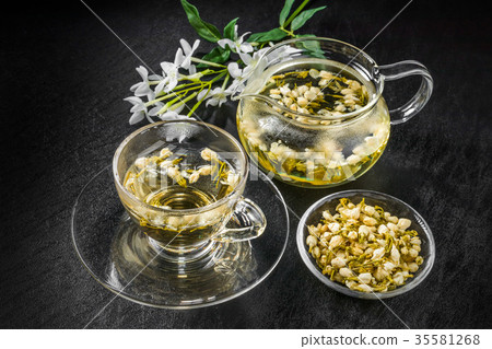 茉莉花茶健康與美麗的茉莉花茶 35581268