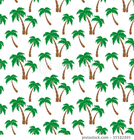 Palm trees pattern. Palm trees pattern. 35582895