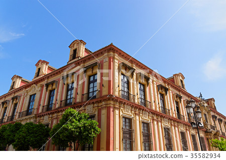 Seville, Spain. Spanish architectural styles Seville, Spain. Spanish architectural styles 35582934