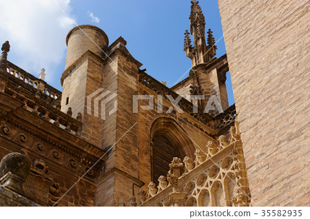Seville, Spain. Catedral de Santa Maria de la Sede Seville, Spain. Catedral de Santa Maria de la Sede 35582935