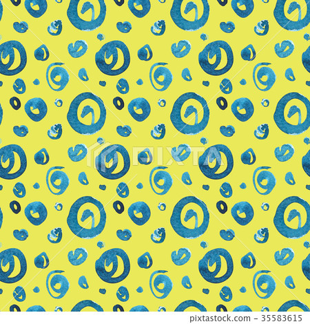 Hand drawn watercolor seamless pattern background - Stock Illustration ...