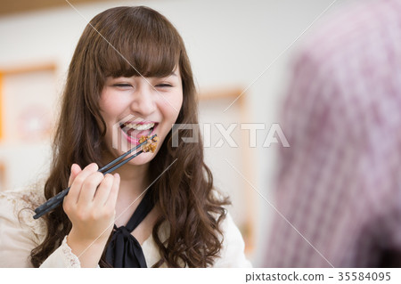 大學學生學校食品員工自助餐廳家庭餐館 35584095