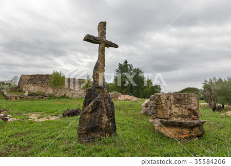 Ancient excavations close to Station Blek, Croatia 35584206