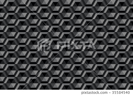 3d hexagons pattern. 3d hexagons pattern. 35584540