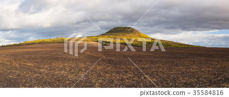 Oblik hill in Central Bohemian Highlands Oblik hill in Central Bohemian Highlands 35584816