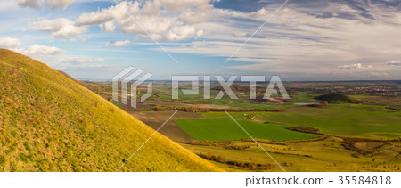 View from the top of Rana hill.  Czech Republic View from the top of Rana hill.  Czech Republic 35584818