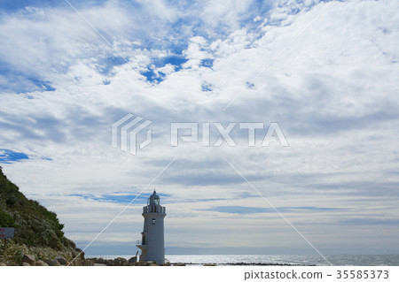 Amami peninsula Irako lake lighthouse 35585373