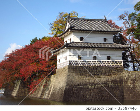 Shibata城堡秋天 35587446
