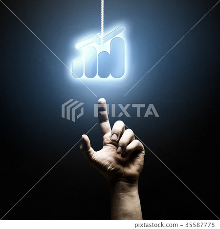 Finger touch icon Finger touch icon 35587778