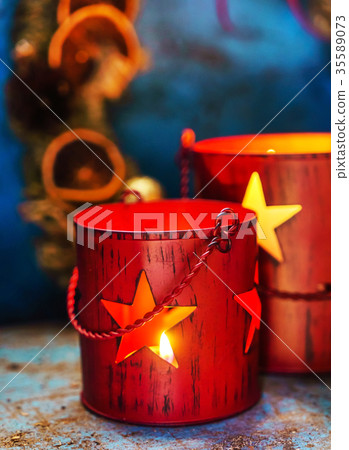 Christmas candles Christmas candles 35589073