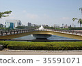 隅田川的美麗的“櫻花橋” 35591071