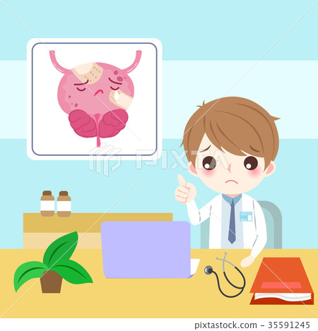 doctor with prostate 35591245