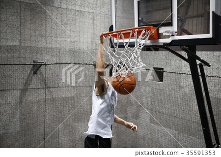 Men Shoot Basketball Shoot 35591353