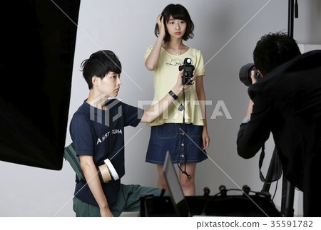 Model shooting Model shooting 35591782