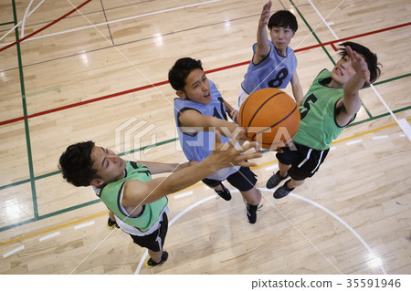 Men Shoot Basketball Shoot 35591946