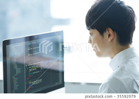 Working businessman 35592079