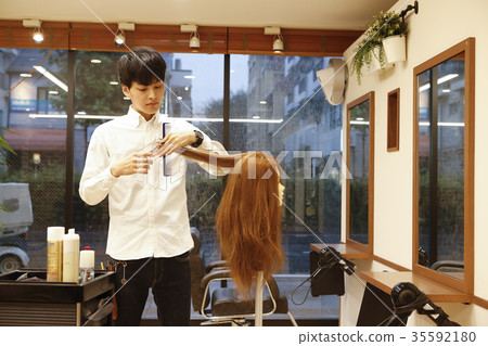 Hairdresser's assistant practice Hairdresser's assistant practice 35592180
