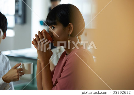 商務咖啡休息 35592652