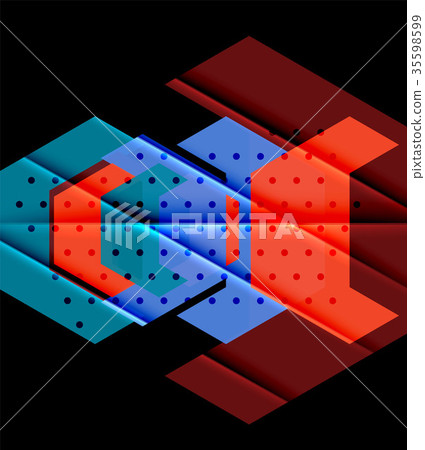 Triangles and geometric shapes abstract background Triangles and geometric shapes abstract background 35598599