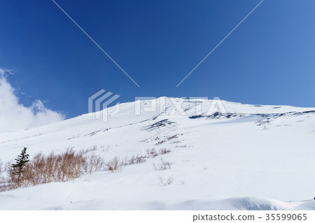 雪山富士山 35599065
