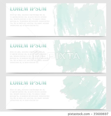 abstract header banner water color design soft  35600697