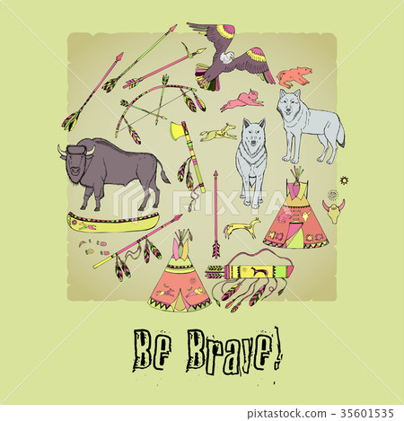American Indian Background 35601535